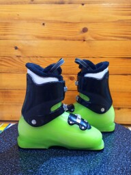 LYŽE FISCHER VIRON XTR 150CM + LYŽIARKY SALOMON T3 GREEN 26MP